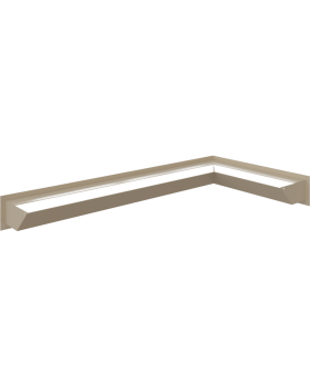 Люфт угловая 9/40/80 см правая бежевая (LUFT/NP/9/8040/45S/K)-foto4