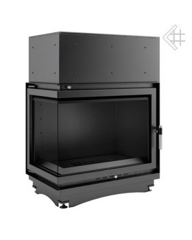 Топка с водяным контуром AMELIA/PW/BL/24/BS/W, Г-образное стекло слева, змеевик Топка с водяным контуром AMELIA/PW/BL/24/BS/W, Г-образное стекло слева, змеевик