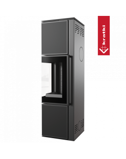 Дровяная печь TORA/M 8 кВт Nero Assoluto-foto5