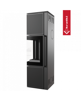 Дровяная печь TORA/M 8 кВт Nero Assoluto-foto5