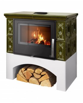 Печь-камин ABX PANONIE I - вставка СТАЛЬНАЯ-foto3