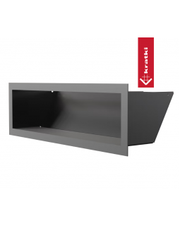 Решётка Kratki Luft 12x40 черная-foto4