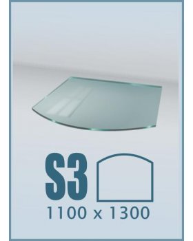 Стекло под печь S3