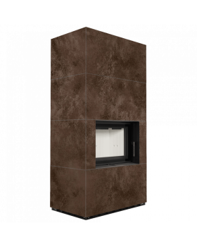 Каминокомплект FLOKI в облицовке OXIDE MORO-foto4