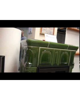 Печь-камин ABX BRITANIA K керамическая, с теплообменником-foto5