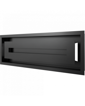 Решетка WIND Черная 17х49