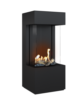 Каминокомплект газовый Kratki PRO LEO HOME BOX LP/45/68/G31/37MBAR/C (баллон)