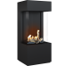 Каминокомплект газовый Kratki PRO LEO HOME BOX LP/45/68/G31/37MBAR/C (баллон)