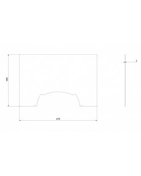 Притопочный лист Kratki KOZA/HATI-foto4