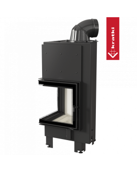 Топка MBN/L/BS/SG, Г-образное стекло слева-foto2