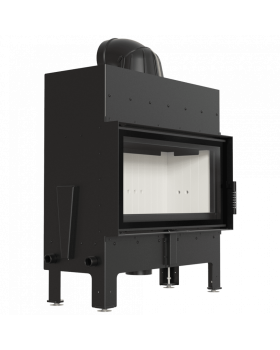 Каминная топка FLOKI/L с прямым стеклом-foto4