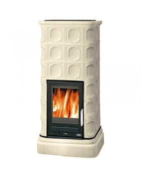 Печь-камин ABX KALEDONIE K керамическая, с теплообменником-foto3