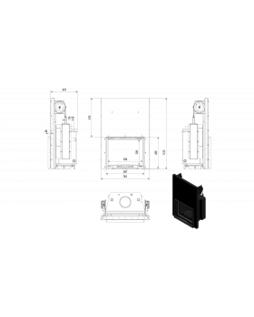 Топка с водяным контуром ANTEK/PW/8/G/W, гильотина-foto2