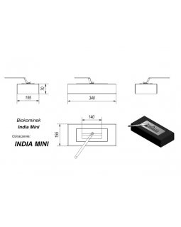Биокамин Kratki INDIA MINI, TUV-foto2