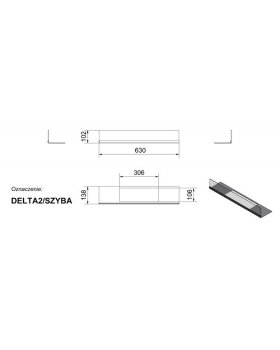 Стекло декоративное для биокамина DELTA 2-foto2