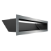 Вентиляционная решетка Люфт стальная 6x40