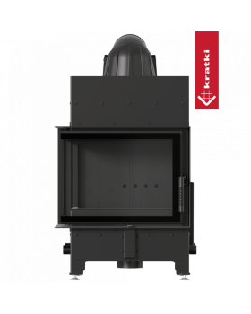 Каминная топка FLOKI/S/L угловое стекло слева Каминная топка FLOKI/S/L угловое стекло слева