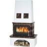 Печь-камин ABX LAPONIE керамическая, с теплообменником