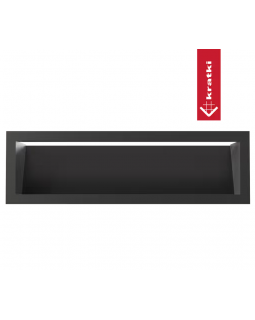 Решётка Kratki Luft 12x40 черная-foto3