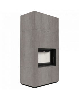 Каминокомплект FLOKI в облицовке NATURALI PIETRA DI SAVOIA GRIGIA BOCCIARDATA-foto6