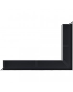 Вентиляционная решетка Люфт угловая левая стальная 9*40-foto3