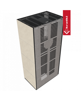 Каминокомплект FLOKI в облицовке FOKOS SALE, угловое стекло слева-foto5