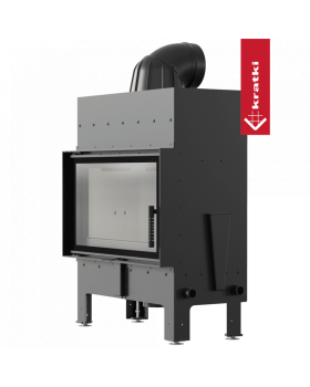 Каминная топка FLOKI/M с прямым стеклом-foto6