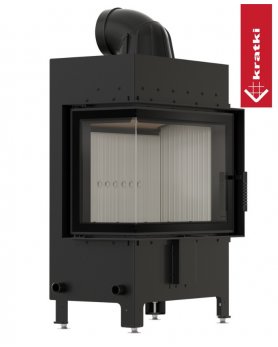 Топка Kratki PRO LUCY/12/L/NEW угловое стекло слева-foto5