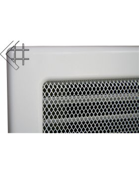 Вентиляционная решетка 17х17 белая с жалюзи-foto2