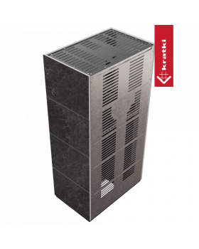 Каминокомплект FLOKI в облицовке NATURALI NERO GRECO-foto7