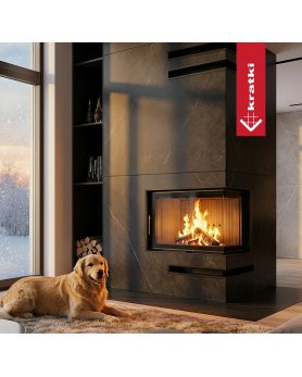 Топка Kratki PRO LUCY/12/P/NEW угловое стекло справа-foto10