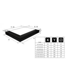 Люфт угловая 9/40/80 см левая бежевая-foto7