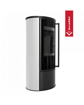 Печь Kratki ERIK, WHITE SATIN-foto4