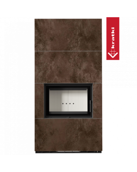 Каминокомплект FLOKI в облицовке OXIDE MORO-foto2