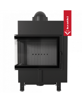 Топка LUCY/12/L/BS, Г-образное стекло слева