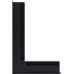 Вентиляционная решетка Люфт угловая/6*40 см левая графит