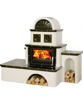 Печь-камин ABX OXFORD керамическая-foto3