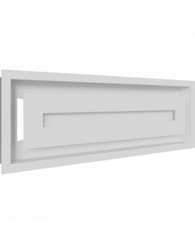 Решетка WIND Белая 17х49-foto2