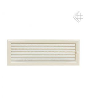 Вентиляционная решетка 17х49 Оскар бежевая с жалюзи Вентиляционная решетка 17х49 Оскар бежевая с жалюзи
