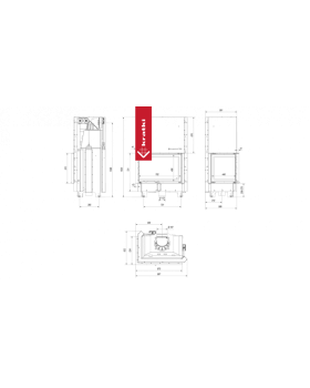 Топка MBA/L/BS/G, Г-образное стекло слева, гильотина-foto10