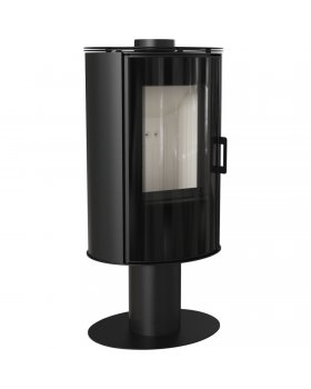 Печь-камин Kratki KOZA/AB/S/N/DR/GLASS дровяная