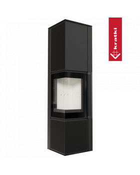 Дровяная печь TORA/L 8 кВт Nero Assoluto-foto2