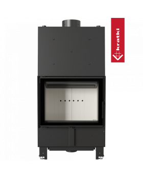 Топка с водяным контуром LUCY/PW/12/W, двойное стекло-foto2