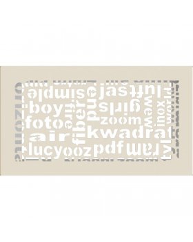 Вентиляционная решетка 17х30 ABC бежевая-foto3