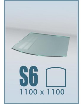 Стекло под печь S6