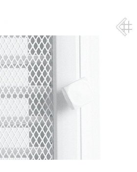 Вентиляционная решетка 17х37 Оскар белая с жалюзи-foto3