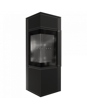 Дровяная печь TORA/S 8 кВт Nero Assoluto