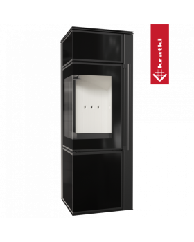 Дровяная стальная печь TORA/S 8 кВт черная-foto6