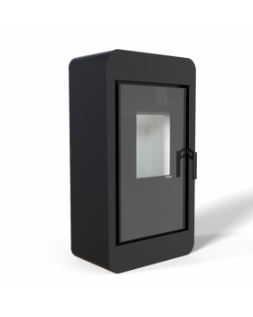 Печь-камин DEFRO HOME PICO, 6,6кВт, золотая сталь-foto4