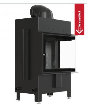 Топка Kratki PRO LUCY/12/P/NEW угловое стекло справа-foto6